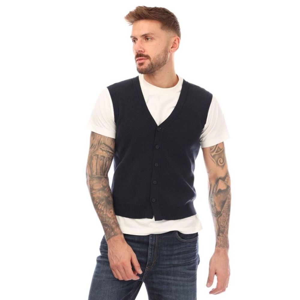 Boss Mens Kortility Tank Top / Dark Blue